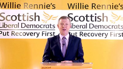 The leader of the Scottish Liberal Democrats appeals to disillusioned SNP voters to try his party in May's election.
