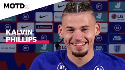 Motdx Leeds United S Kalvin Phillips On Life In The England Squad Bbc Sport