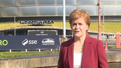 Nicola Sturgeon has said there are "significant questions" about Alex Salmond's political comeback.