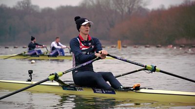 Rower Vicky Thornley prepares for her third Olympic Games in Tokyo.