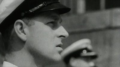 Prince Philip during his Royal Navy years