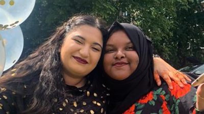 Two Muslim girls