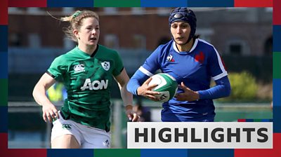 Women's Six Nations: Watch best tries as France thrash Ireland - BBC Sport