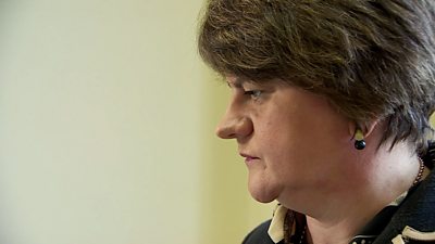 Mrs Foster says she is stepping down as leader on 28 May and as NI first minister at the end of June.