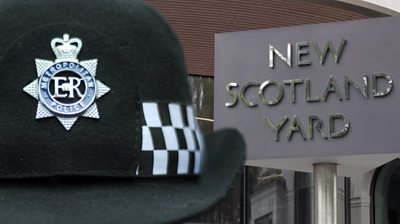 New Scotland Yard sign