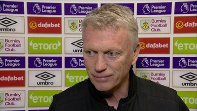 Burnley 1-2 West Ham: I'll be disappointed if we don't make Europe - Moyes
