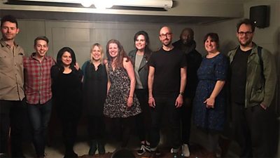 Members of the TV Drama Writers' Programme 2016 at the read-throughs