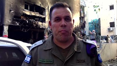 Lt Col Jonathan Conricus, Israeli Defence Forces spokesperson