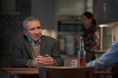Arwel (EDDIE MARSAN) in The Pact (Image Credit: BBC / Little Door (The Pact) / Warren Orchard)