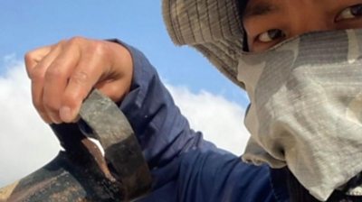 A Thai man describes what it is like working in southern Israel when militants in Gaza fire rockets.