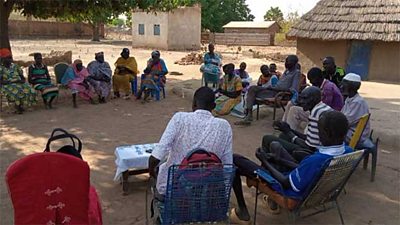 A community discussion in Wau, South Sudan
