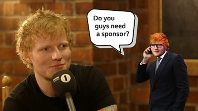 Multiple Grammy-award winning artist Ed Sheeran talks about sponsoring his hometown club.