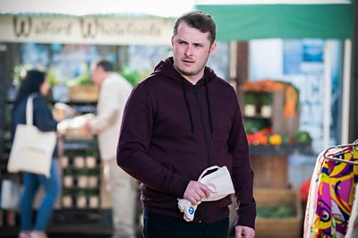 Ben Mitchell (MAX BOWDEN) (Image Credit: ̳/Kieron McCarron/Jack Barnes) in EastEnders episode 6292 written by Sophie Woolley