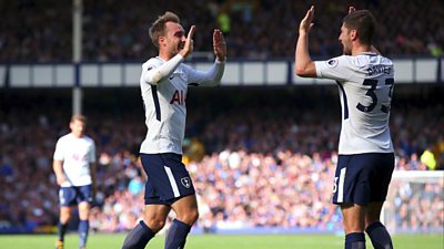 Christian Eriksen a Ben Davies