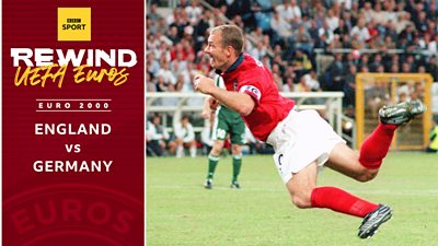 Euro 2000: Shearer scores against Germany