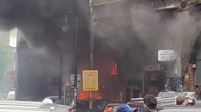 Fire in Elephant and Castle