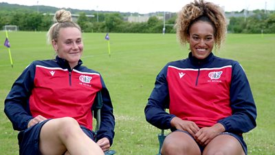 Megan Jones and Celia Quansah