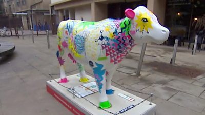Cambridge cow art trail