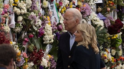 Joe Biden and his wife Jill Biden