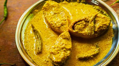 Ilish or Hilsa famous Bengali fish curry