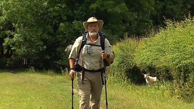 Jon Moss walking Offa's Dyke