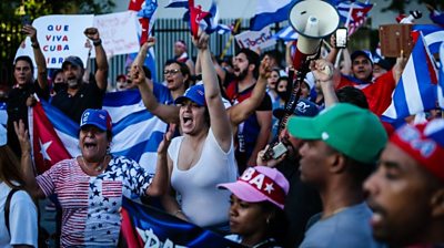 Florida rallies for Cuba