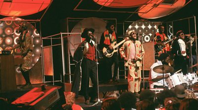 Steel Pulse, a roots reggae band on TOTP 1978