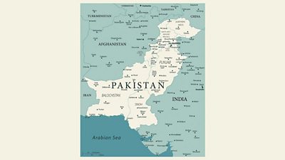 Map of Pakistan