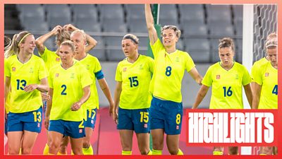 Tokyo Olympics Sweden Dominate In 3 0 Win Over Usa Highlights c Sport