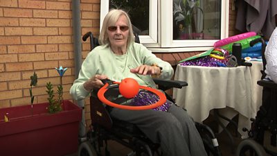 Care home residents from across Scotland have been taking part in their own 'Olympics'