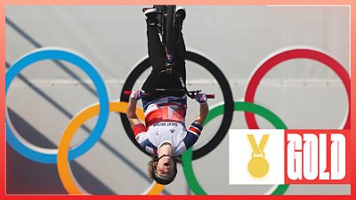 Tokyo Olympics: Charlotte Worthington wins first ever gold BMX freestyle medal