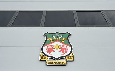 Exterior of Wrexham FC's Racecourse Ground