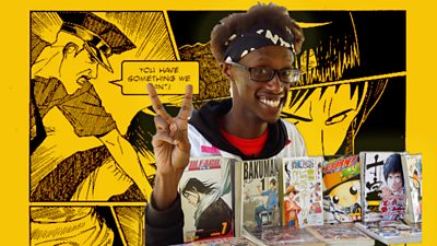 Manga artist from Kenya on his passion for Japanese comics - BBC News
