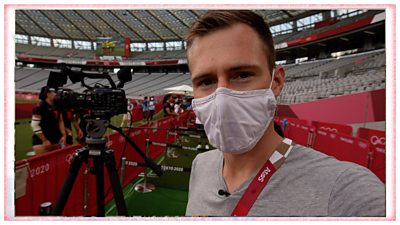 Reporting at the Tokyo Olympics