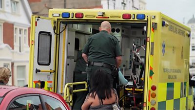 Some ambulance staff have said the post-lockdown summer has been the busiest of their lives