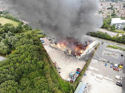 Fire at Prologis Park, Coventry