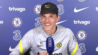 Chelsea manager Thomas Tuchel is asked to use a musical genre to describe his side. Jurgen Klopp, manager of their next opponents Liverpool, once called his team 'Heavy Metal'.