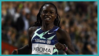 Diamond League Christine Mboma Wins 200m As Dina Asher Smith Third In Brussels Bbc Sport