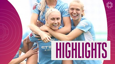 Manchester City celebrating