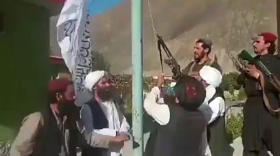 Taliban share video of group's flag being raised in Panjshir