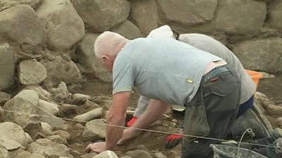 cloddio bryngaer Dinas Dinlle