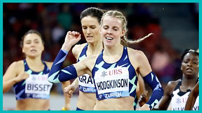 Diamond League: Great Britain's Keely Hodgkinson wins 800m with Jemma ...