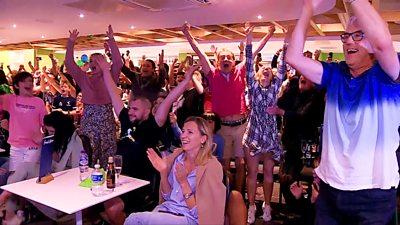 This is how people in Bromley, London – including her former tennis coach – reacted to the result.