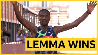 London Marathon 2021: Sisay Lemma takes men's title