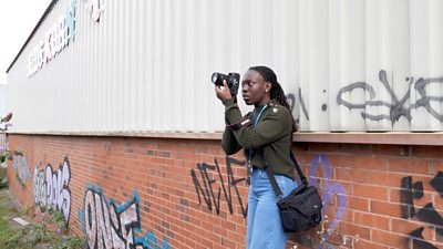 Students are photographing the transformation of Great Hampton Street