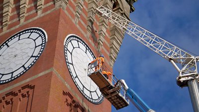 Clock engineers from Derby have been working on Old Joe