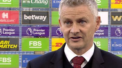 Leicester City 4 2 Manchester United Ole Gunnar Solskjaer Says Something Has To Give After Defeat c Sport