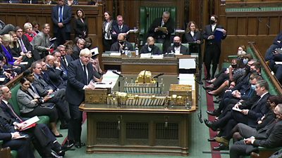Front benches at PMQS