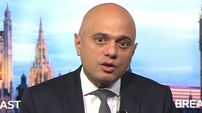 Health Secretary Sajid Javid