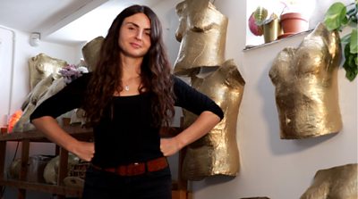 Bristol artist celebrates women's bodies by making casts